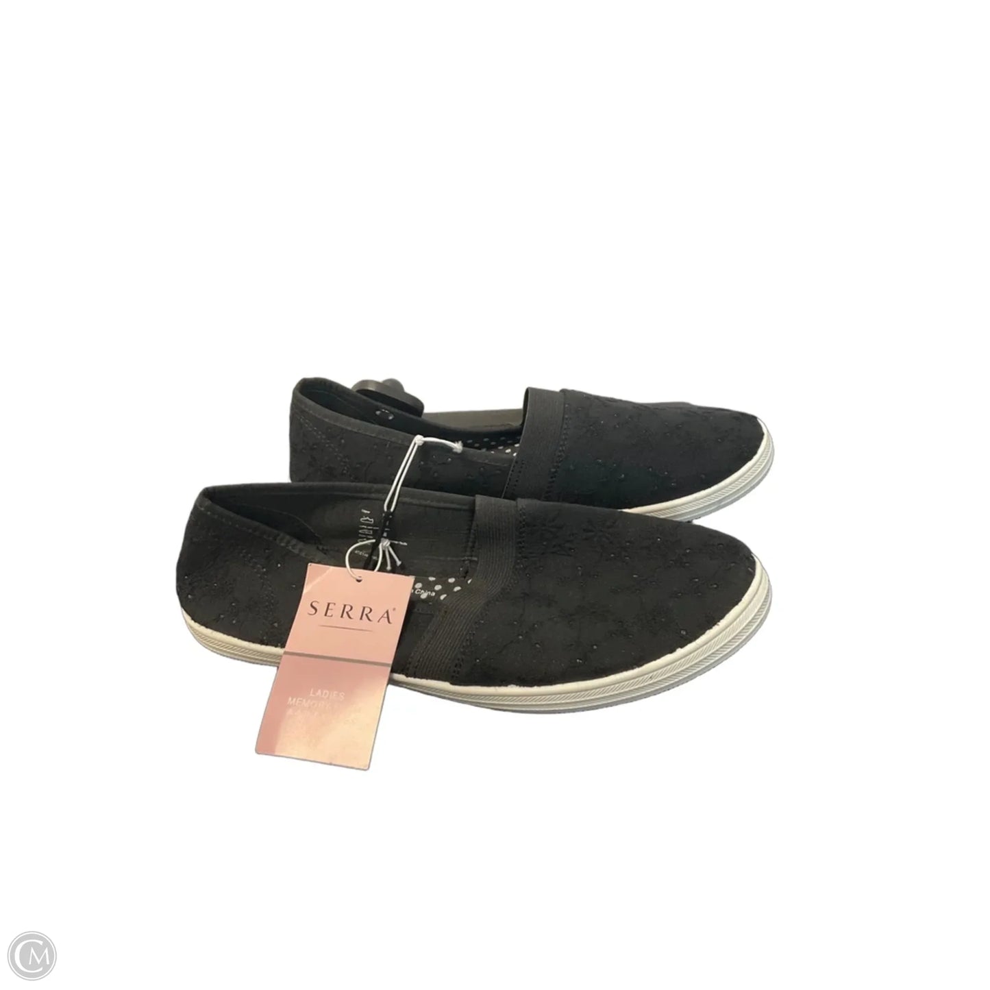Shoes Flats By Serra In Black, Size: 9