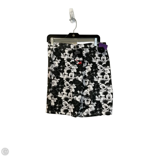 Shorts By Disney In Black & White, Size: L