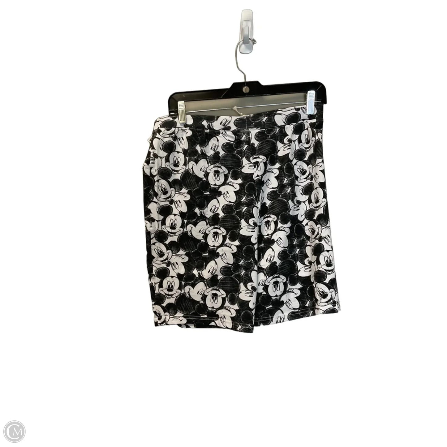 Shorts By Disney In Black & White, Size: L