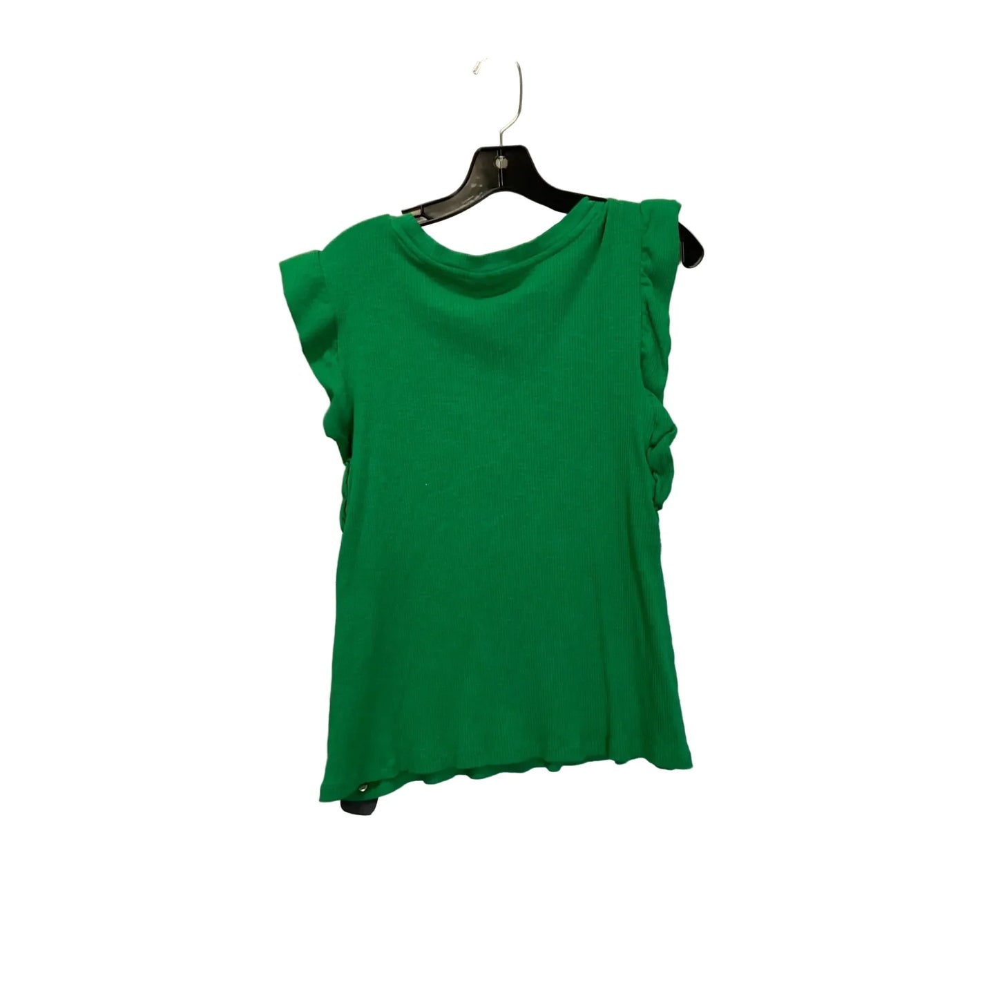 Top Short Sleeve By Cato In Green, Size: Xl