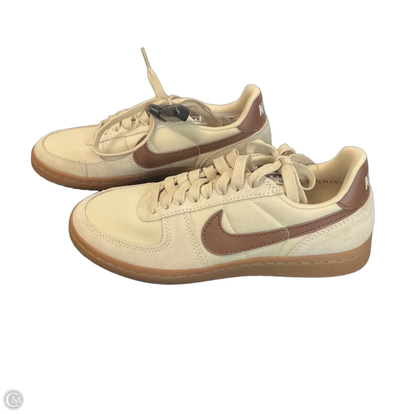 Shoes Sneakers By Nike In Beige, Size: 6.5