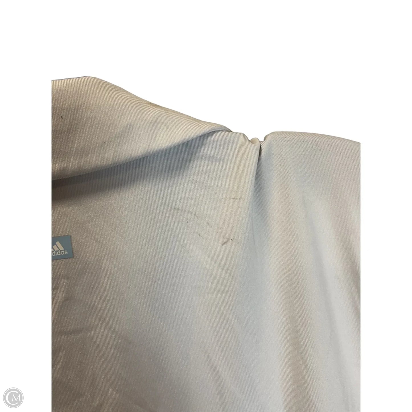 Top Short Sleeve By Adidas In White, Size: M