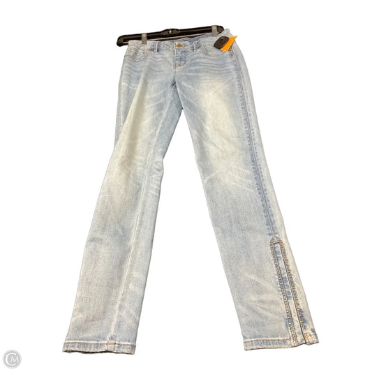 Jeans Skinny By White House Black Market In Blue Denim, Size: 0