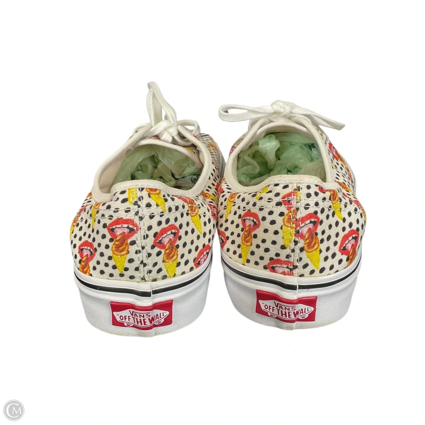 Shoes Sneakers By Vans In Red, Size: 10