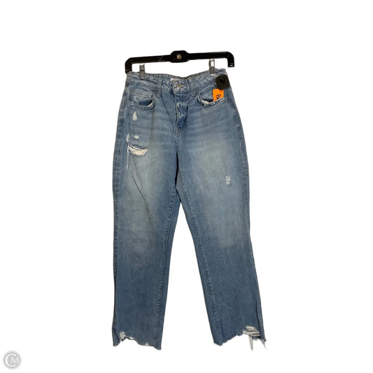 Jeans Straight By Flying Monkey In Blue Denim, Size: 0