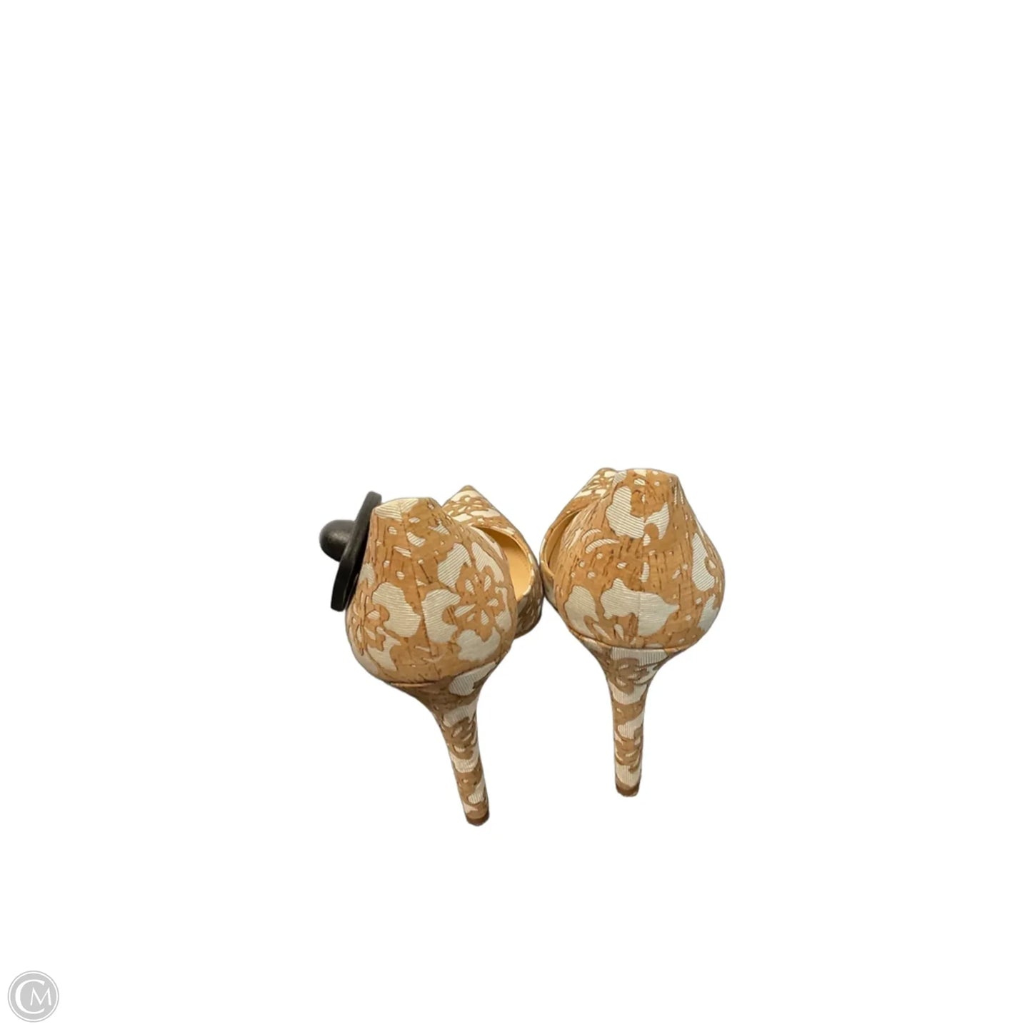 Shoes Heels Stiletto By Jessica Simpson In Tan, Size: 9.5