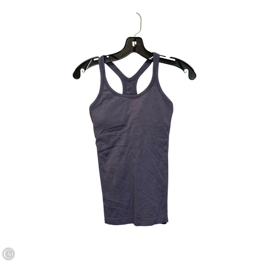 Athletic Tank Top By Lululemon In Purple, Size: 4