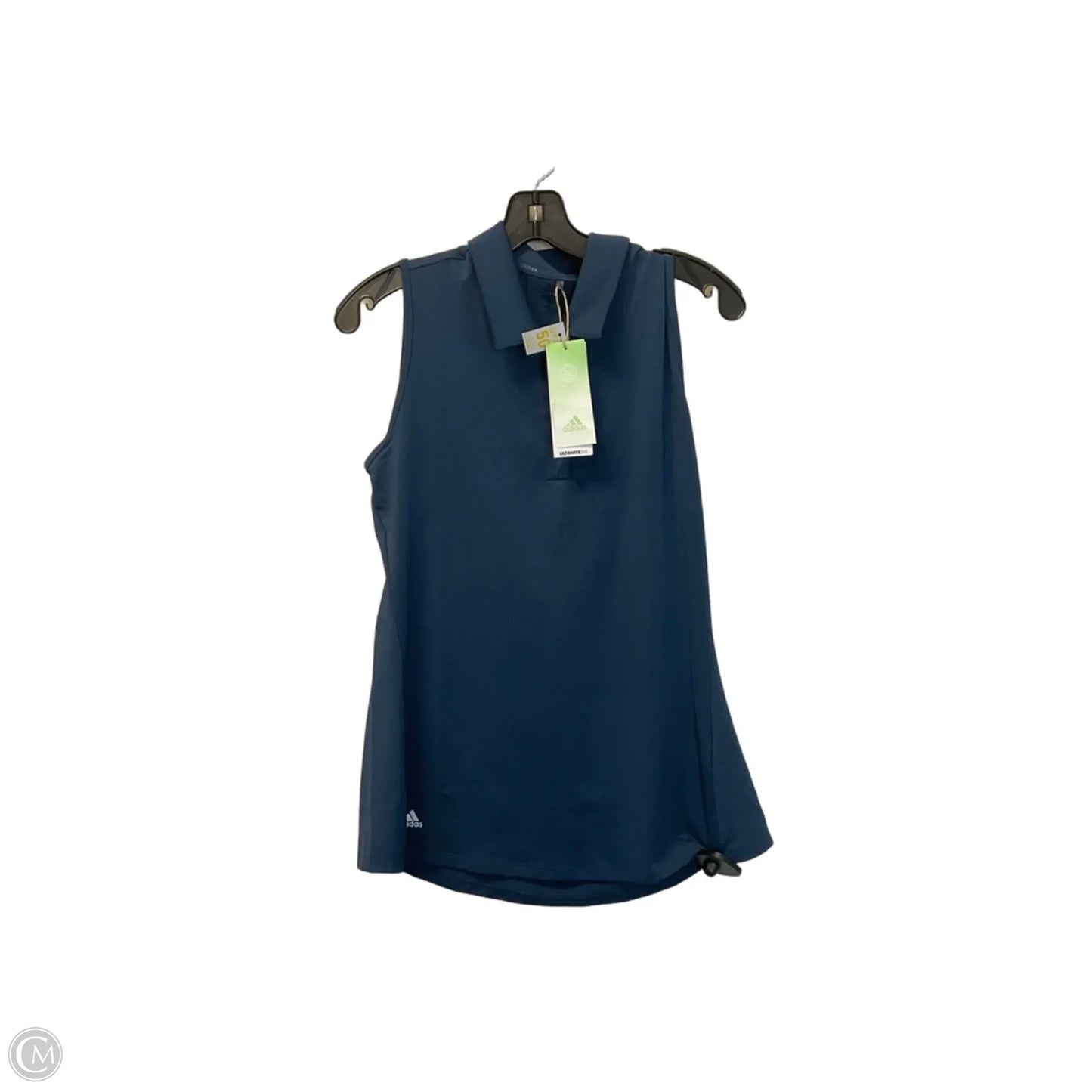Athletic Tank Top By Adidas In Blue, Size: M