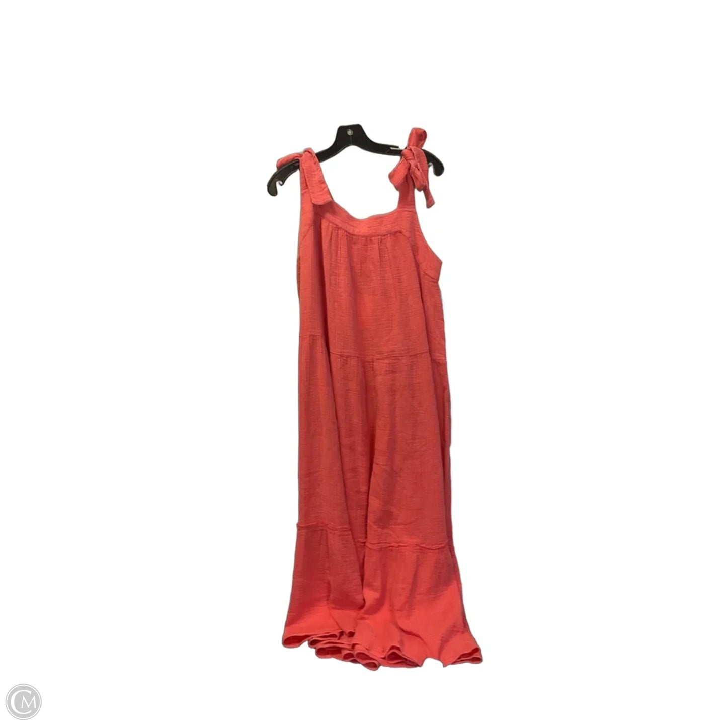 Dress Casual Maxi By Wonderly In Coral, Size: L