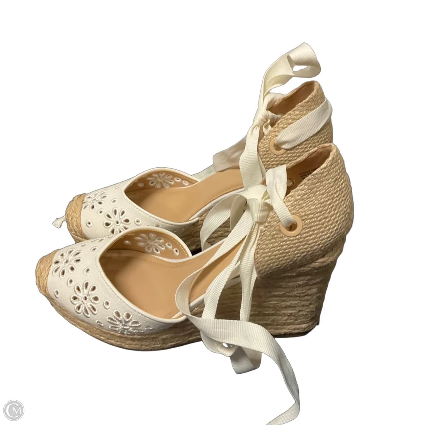 Shoes Heels Wedge By On 34th In White, Size: 9