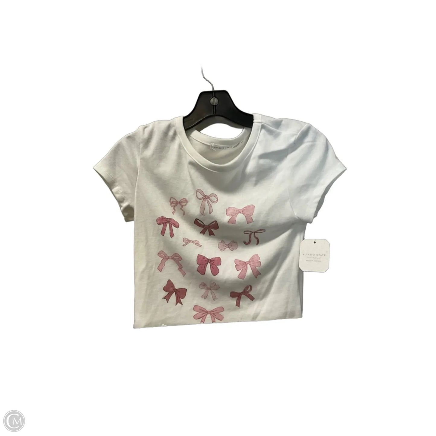 Top Short Sleeve Basic By Altard State In White, Size: S
