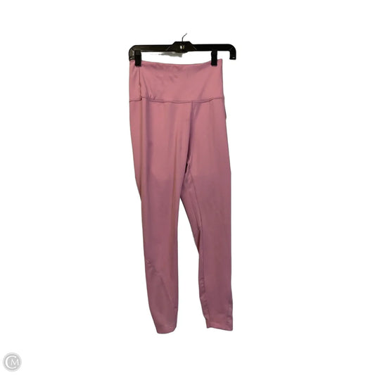 Athletic Leggings By Nike In Pink, Size: S