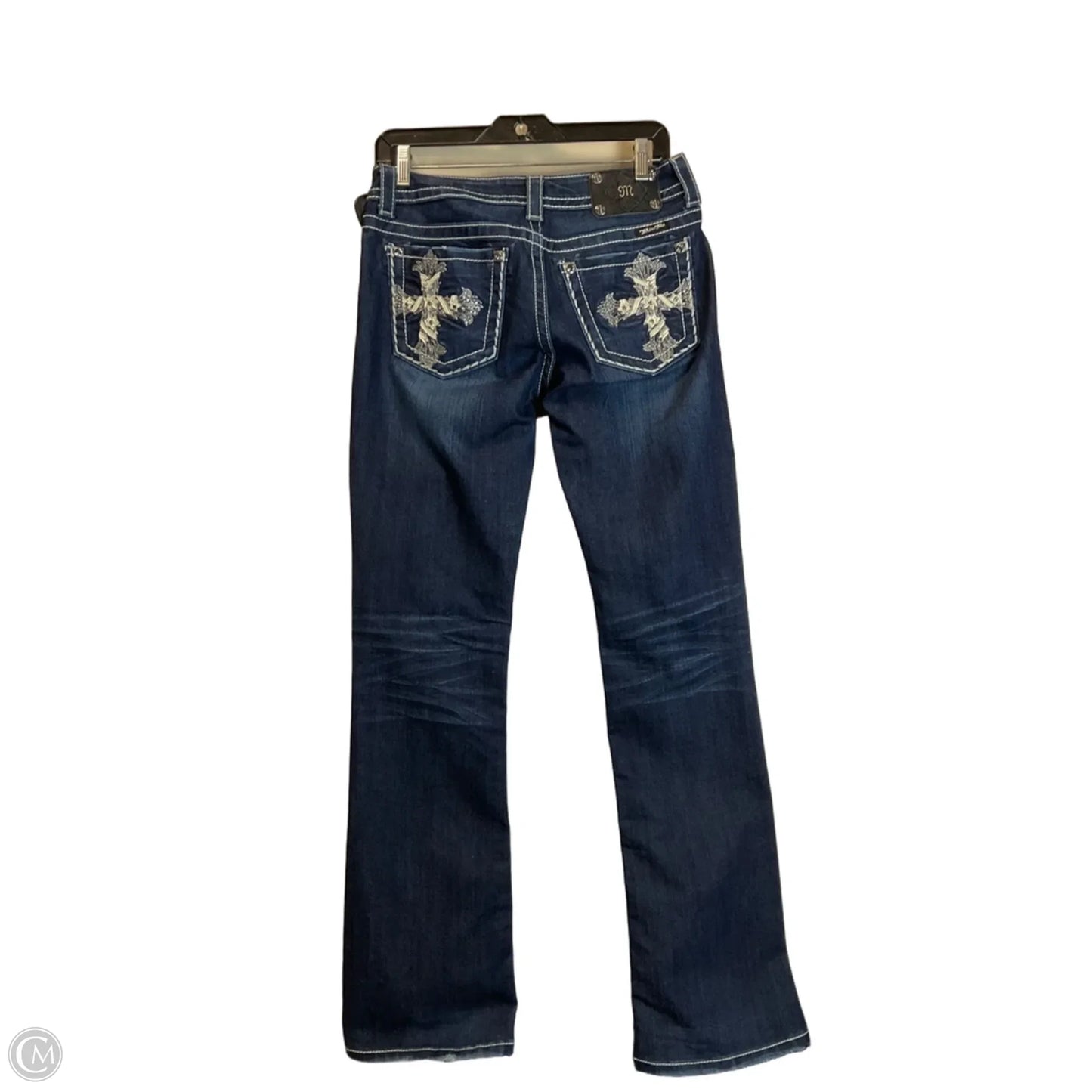 Jeans Boot Cut By Miss Me In Blue Denim, Size: 6