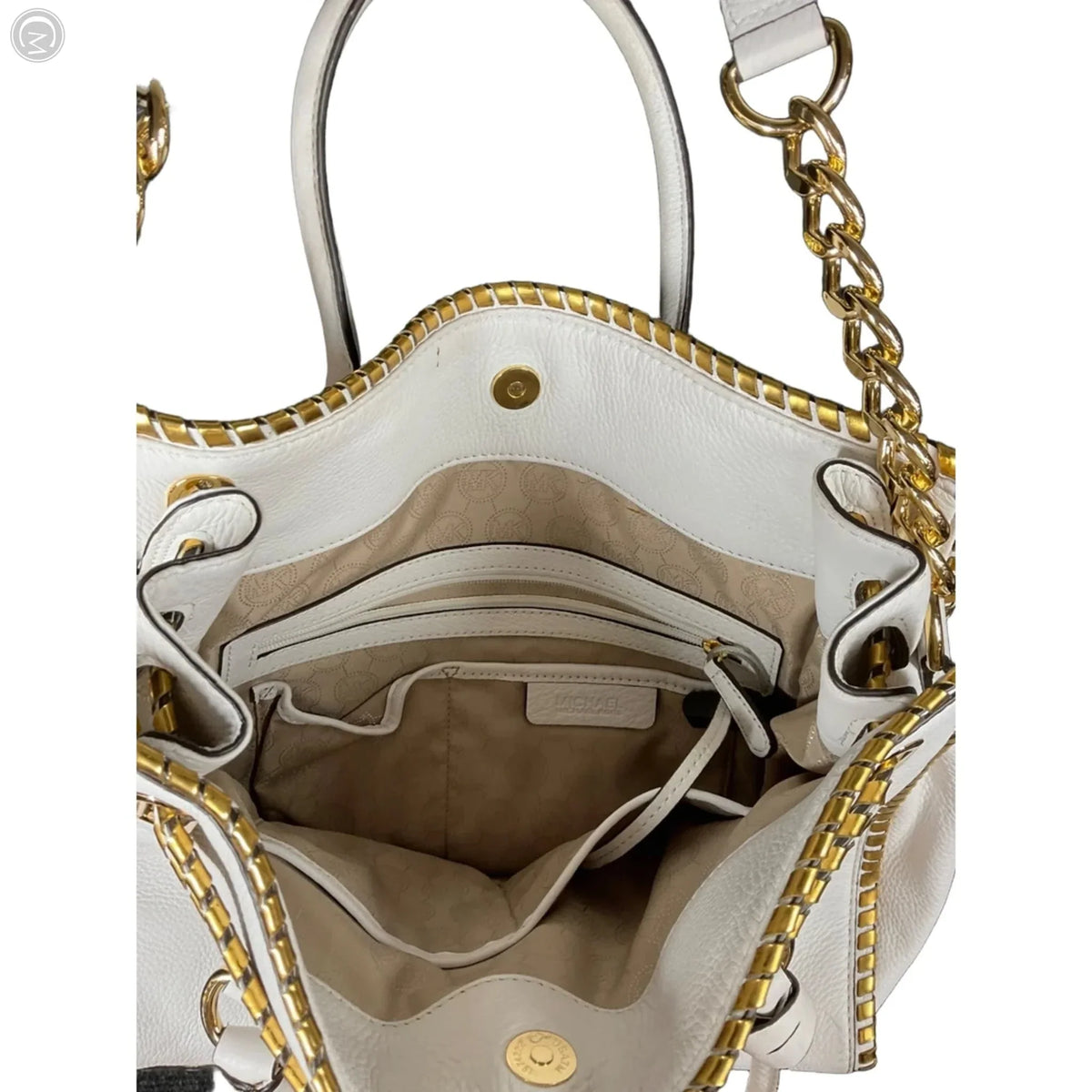 Handbag Designer By Michael Kors, Size: Medium