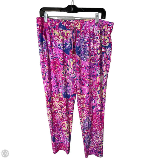 Pants Designer By Lilly Pulitzer In Multi-colored, Size: Xl