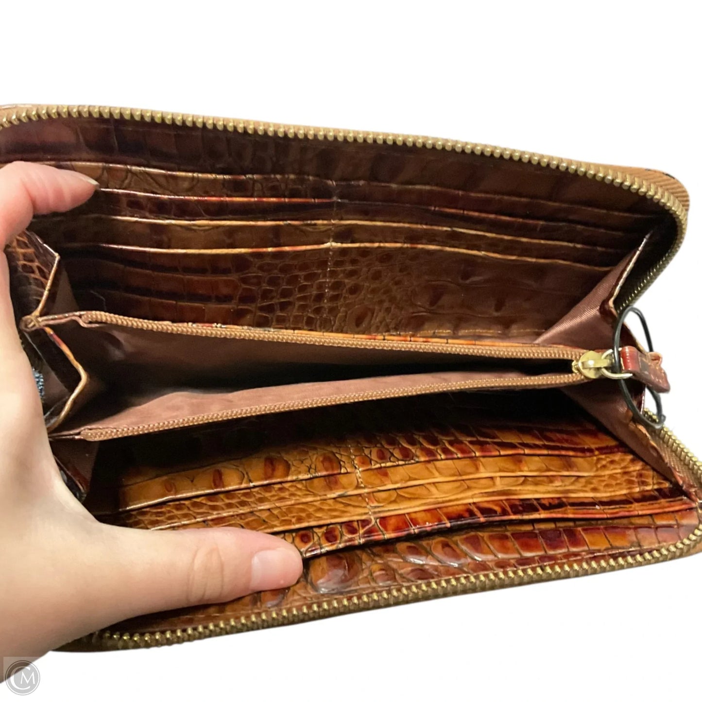 Wallet Designer By Brahmin, Size: Medium