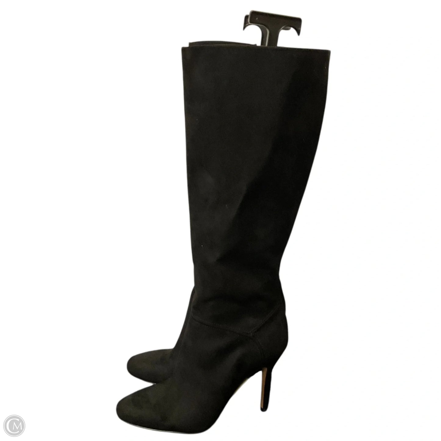 Boots Knee Heels By Inc In Black, Size: 10