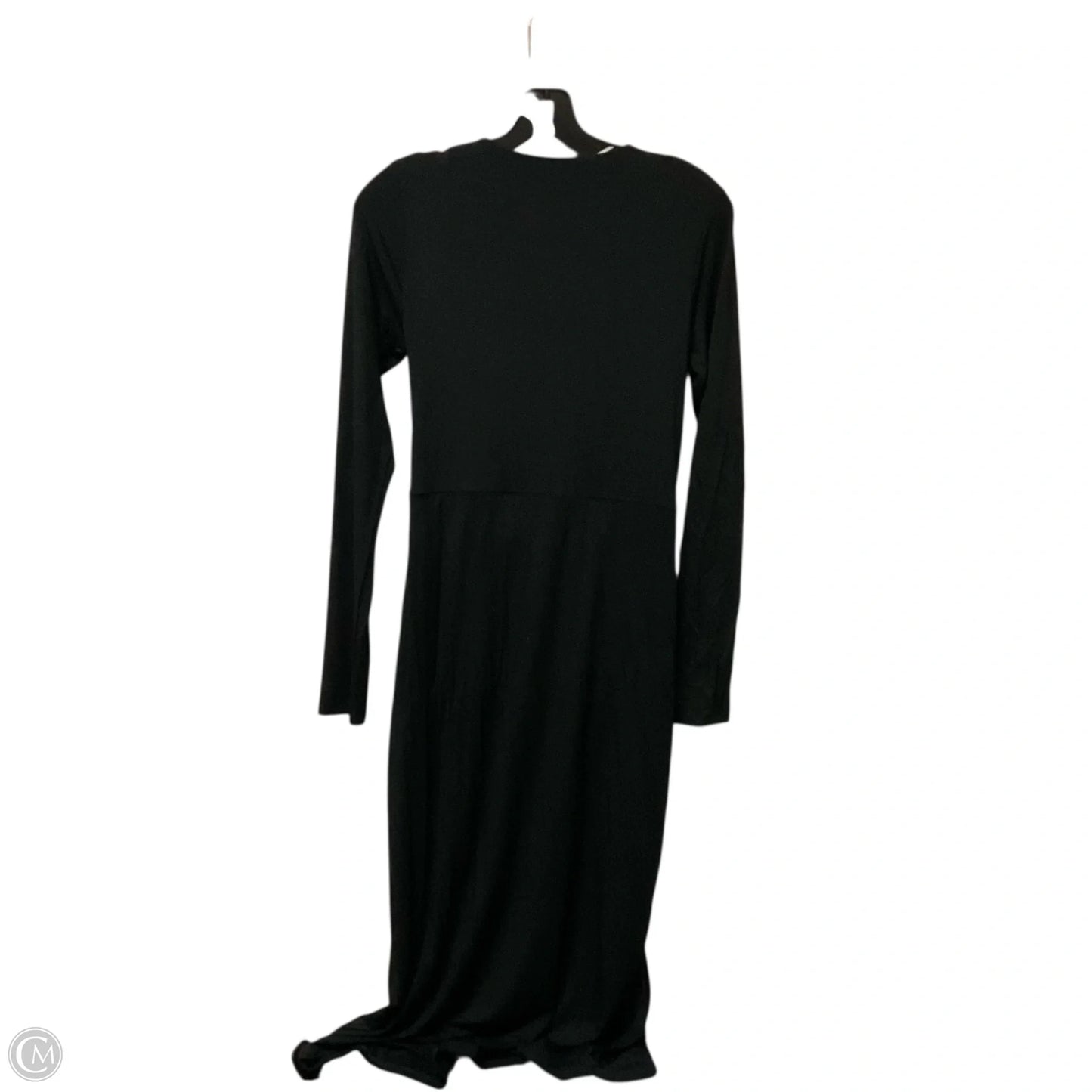 Dress Casual Maxi By Good American In Black, Size: L