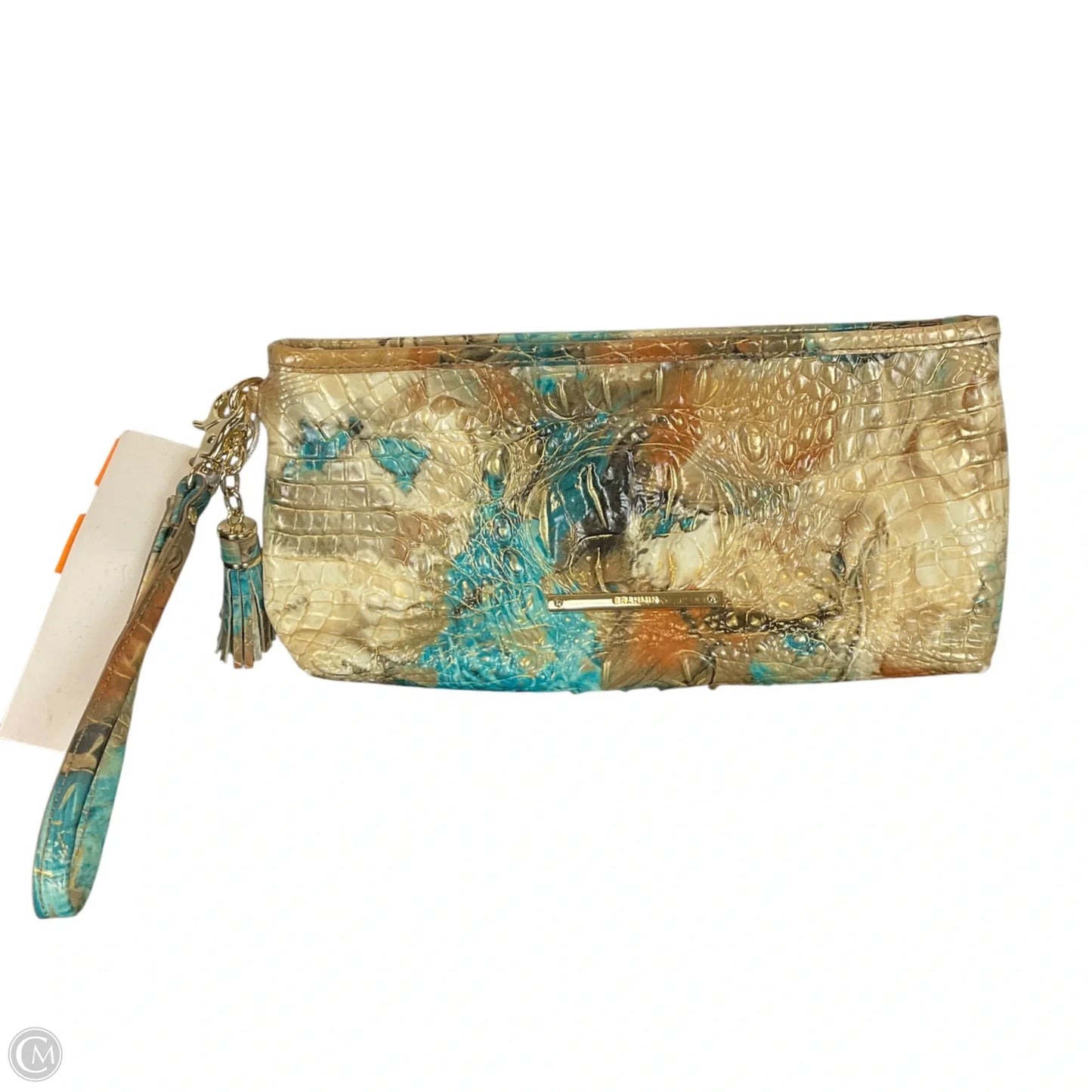 Wristlet Designer By Brahmin, Size: Medium