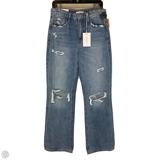Jeans Wide Leg By Flying Monkey In Blue Denim, Size: 6