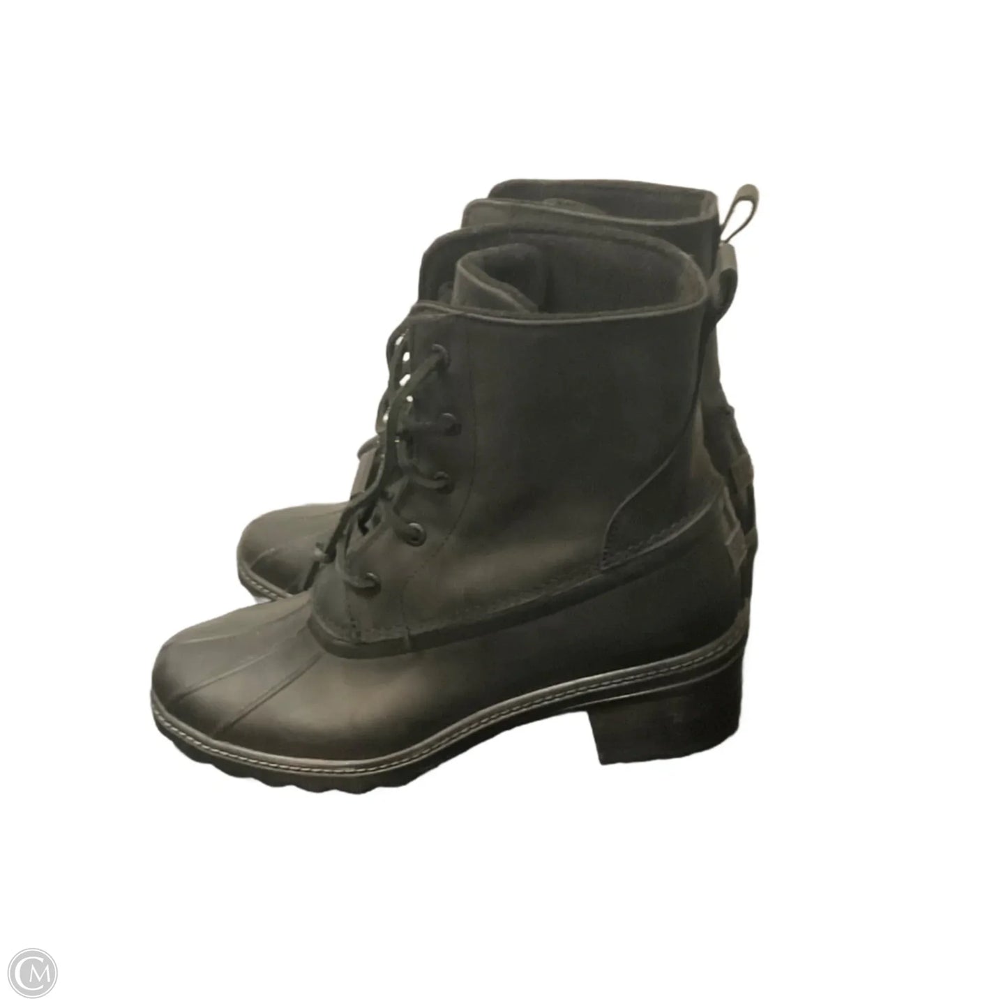 Boots Ankle Heels By Sperry In Black, Size: 11