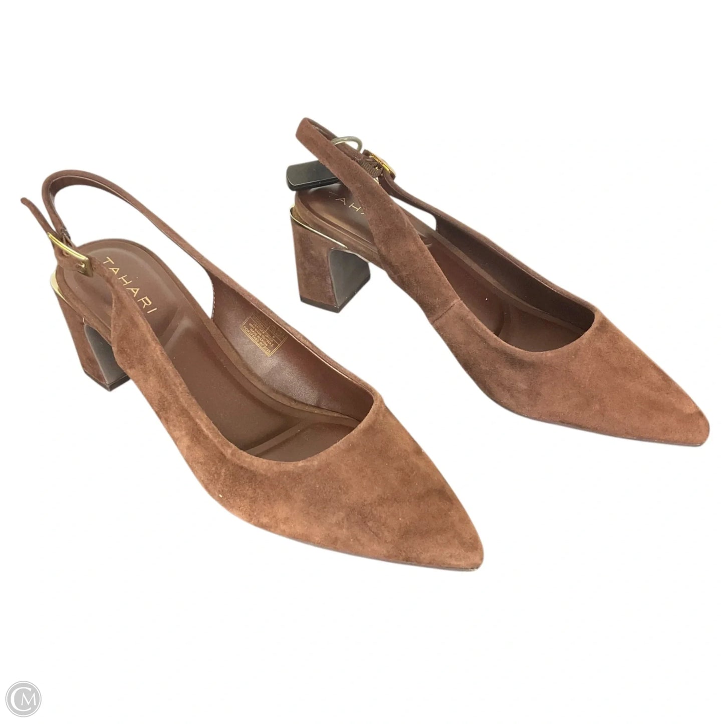 Shoes Heels Block By Tahari In Brown, Size: 8