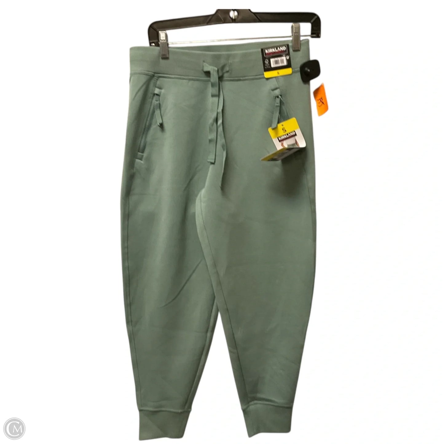 Athletic Pants By Kirkland In Green, Size: S