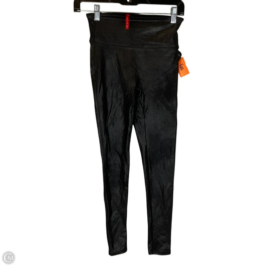 Athletic Leggings Capris By Spanx In Black, Size: S