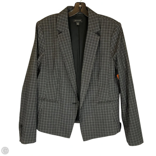 Blazer By Ann Taylor In Black & White, Size: Xl
