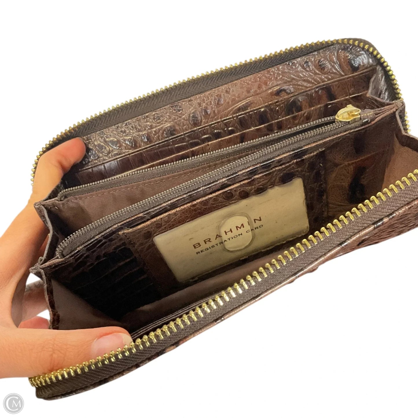 Wallet Designer By Brahmin, Size: Medium