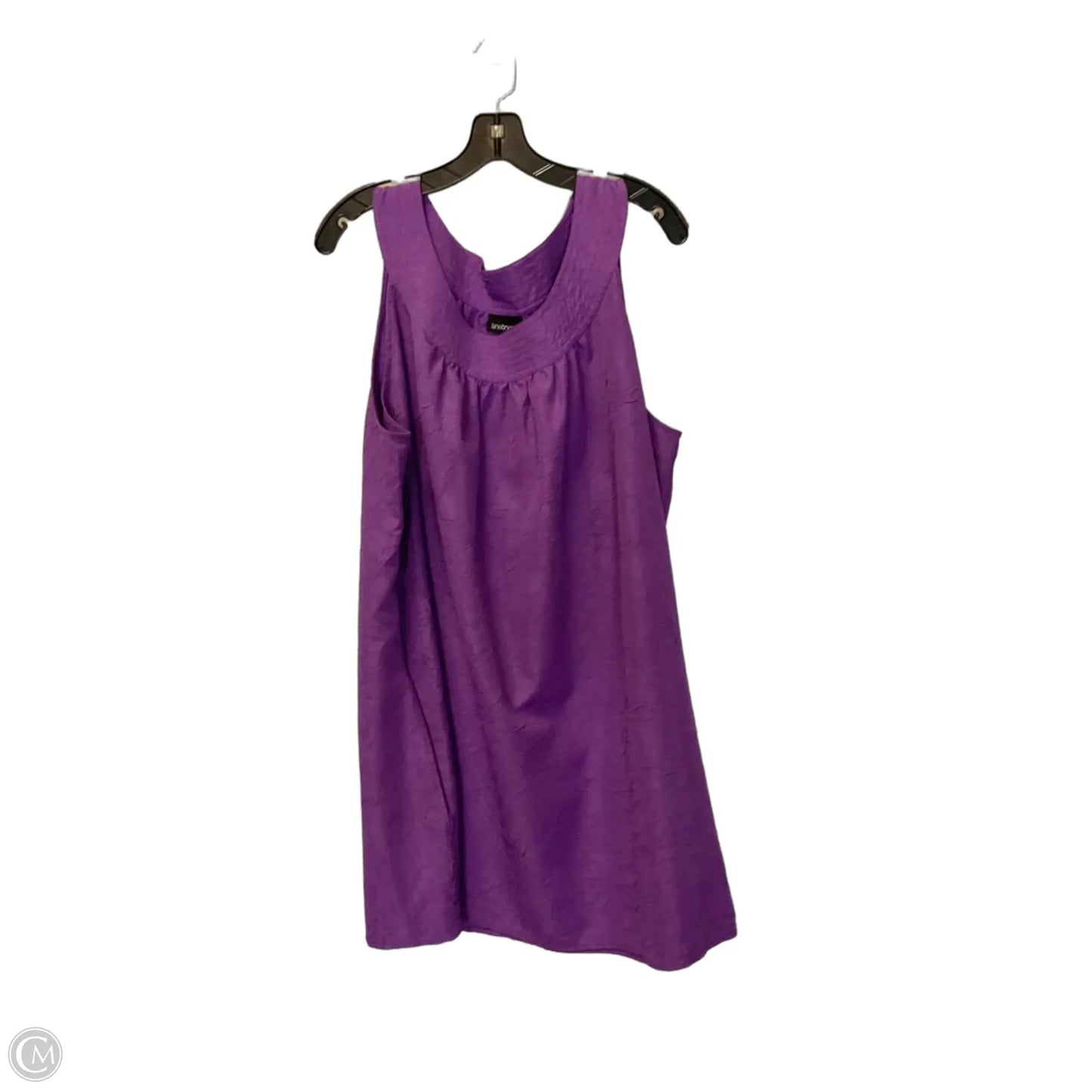 Dress Casual Midi By Lane Bryant In Purple, Size: 26