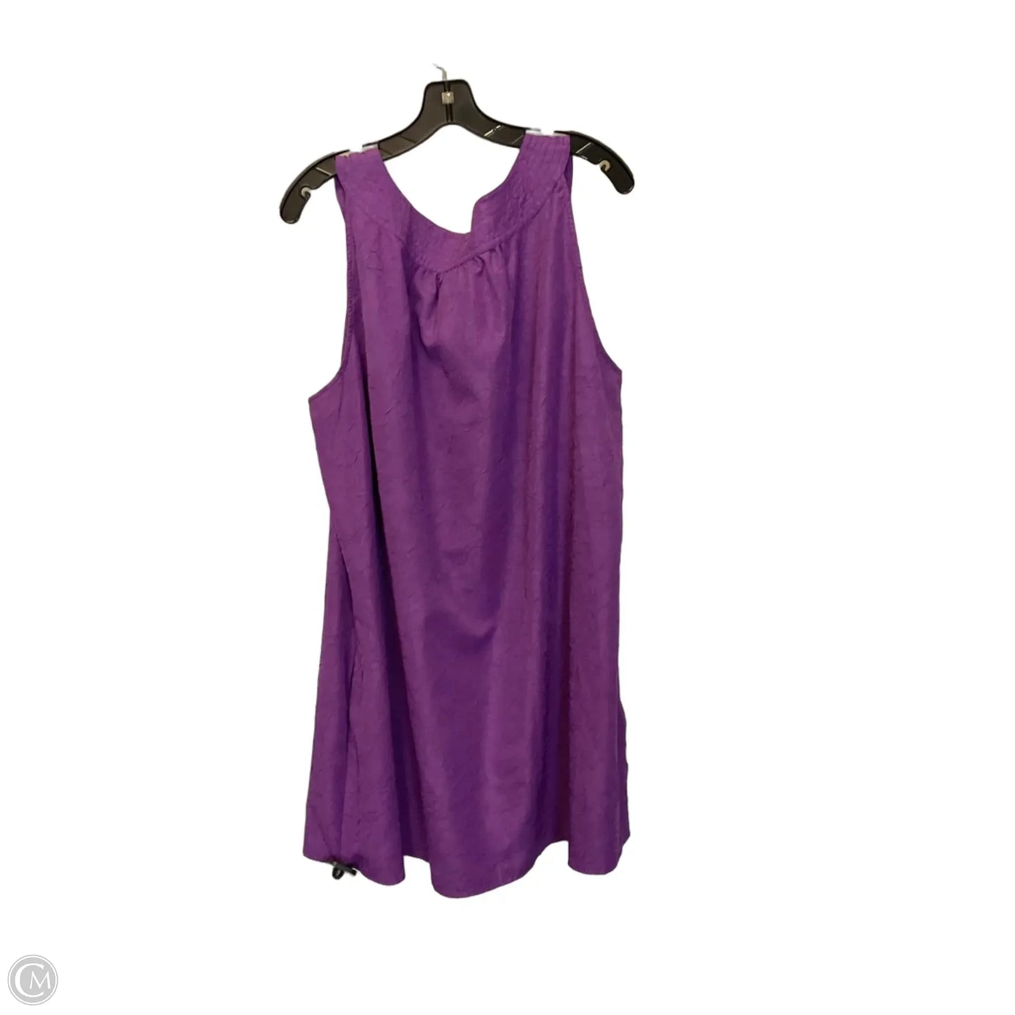 Dress Casual Midi By Lane Bryant In Purple, Size: 26