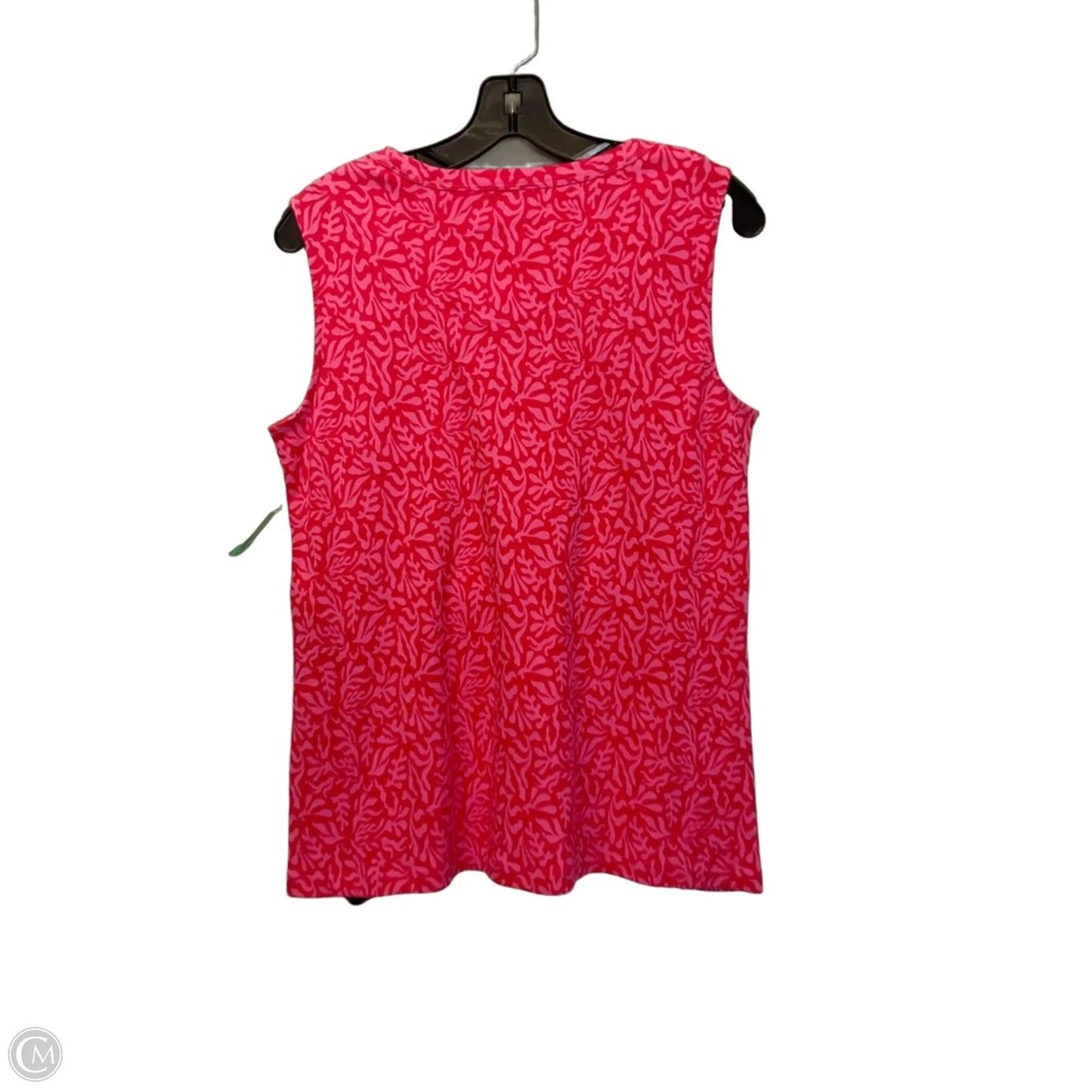 Top Sleeveless Basic By Chicos In Pink, Size: M