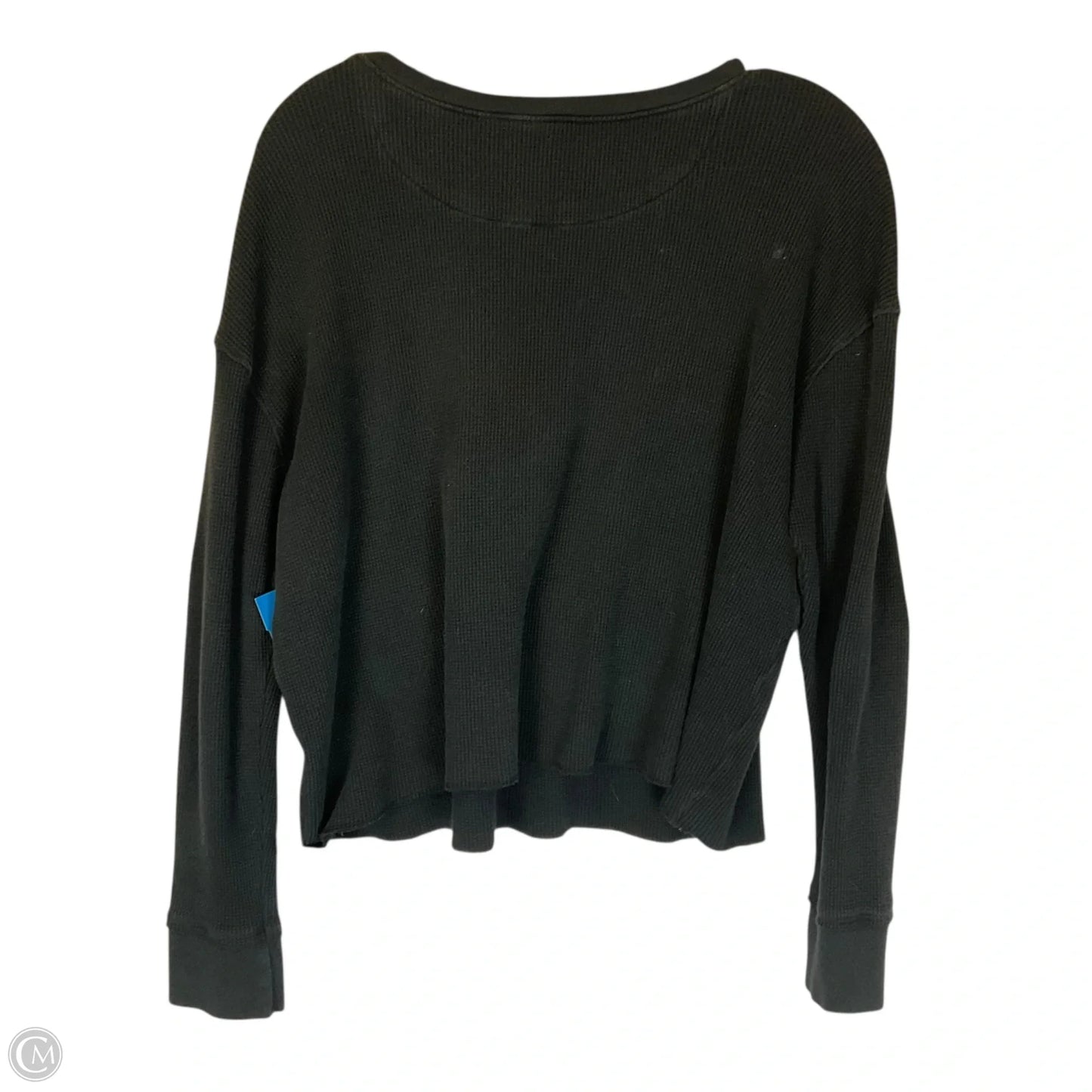 Top Long Sleeve By Anthropologie In Black, Size: S