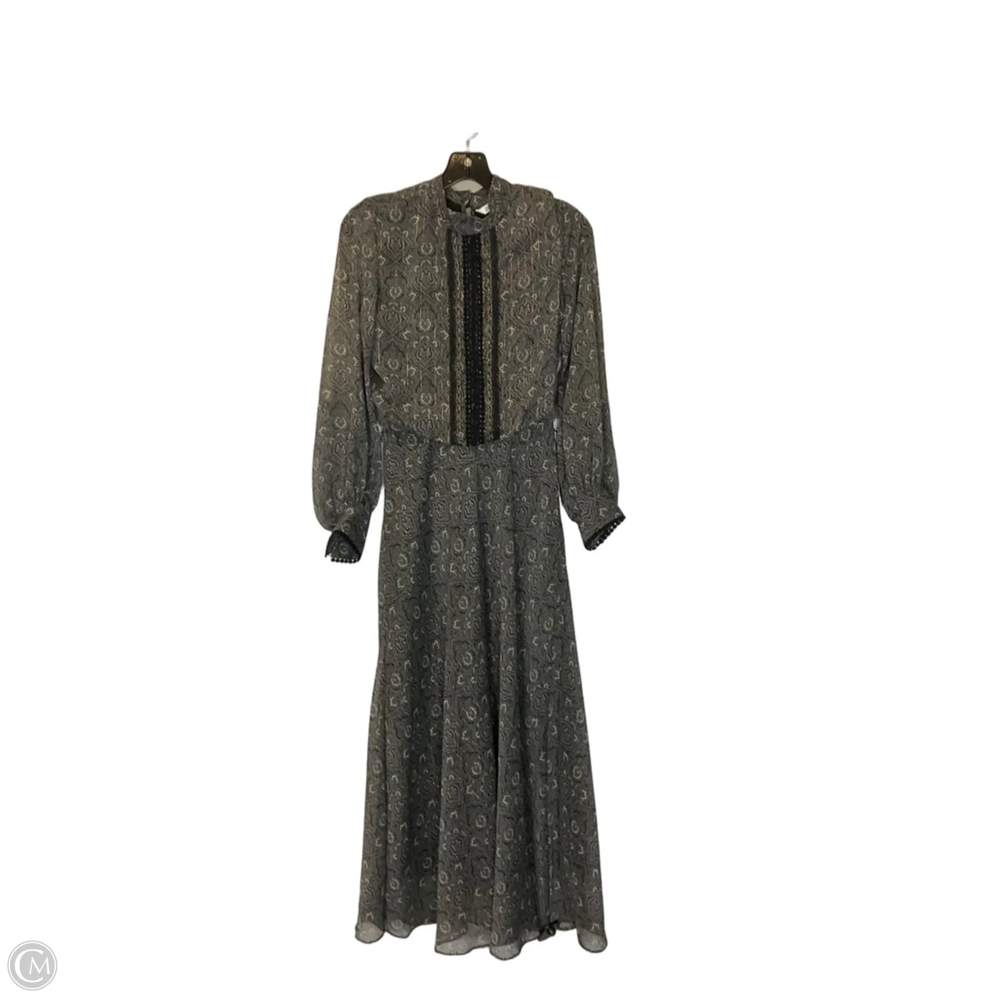 Dress Casual Maxi By Zara In Black, Size: S