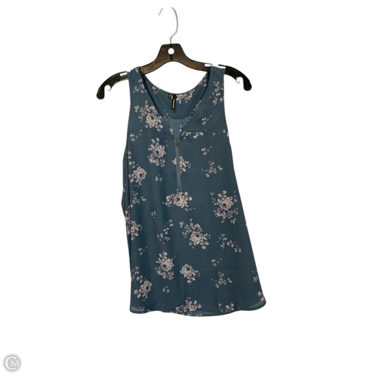 Top Sleeveless By Maurices In Blue, Size: L