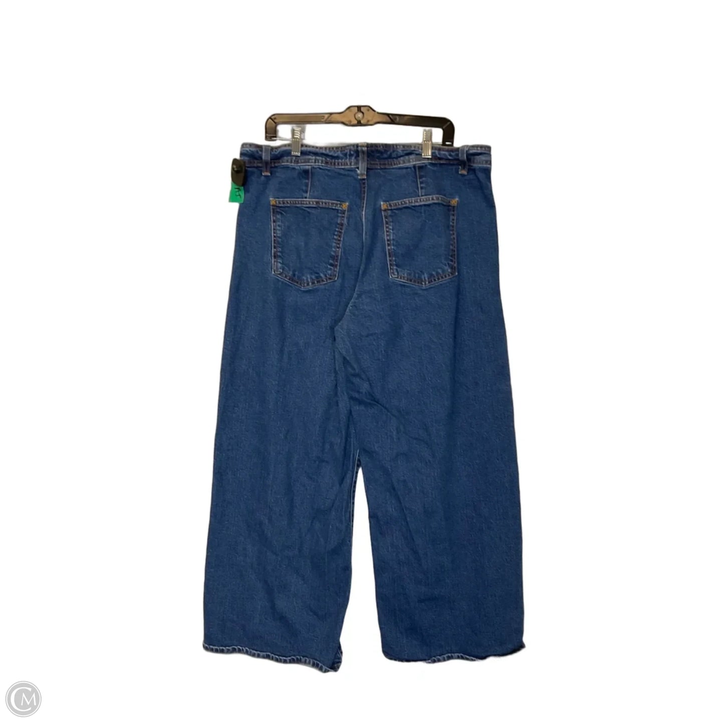 Jeans Wide Leg By Universal Thread In Blue Denim, Size: 16