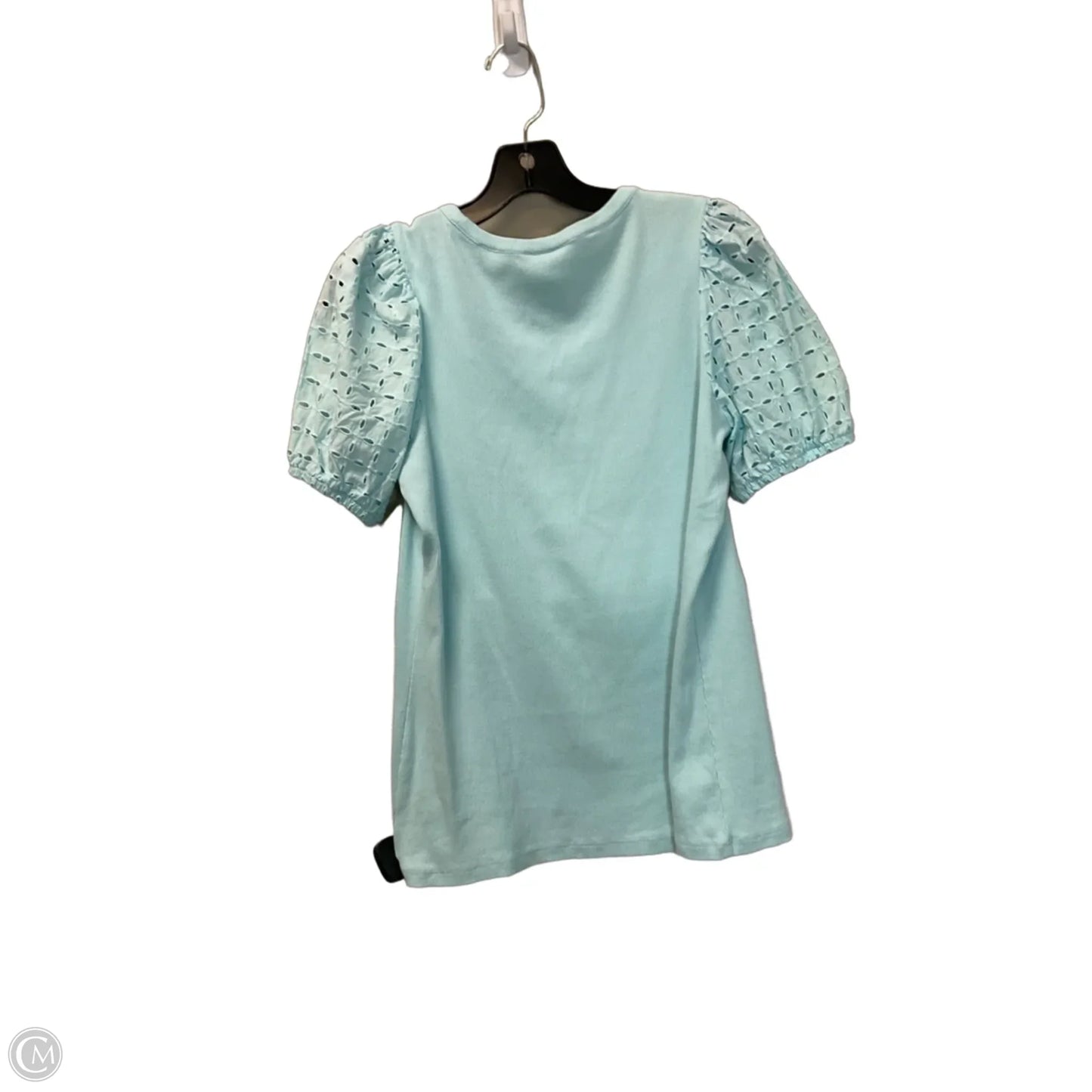 Top Short Sleeve By Crown And Ivy In Blue, Size: M