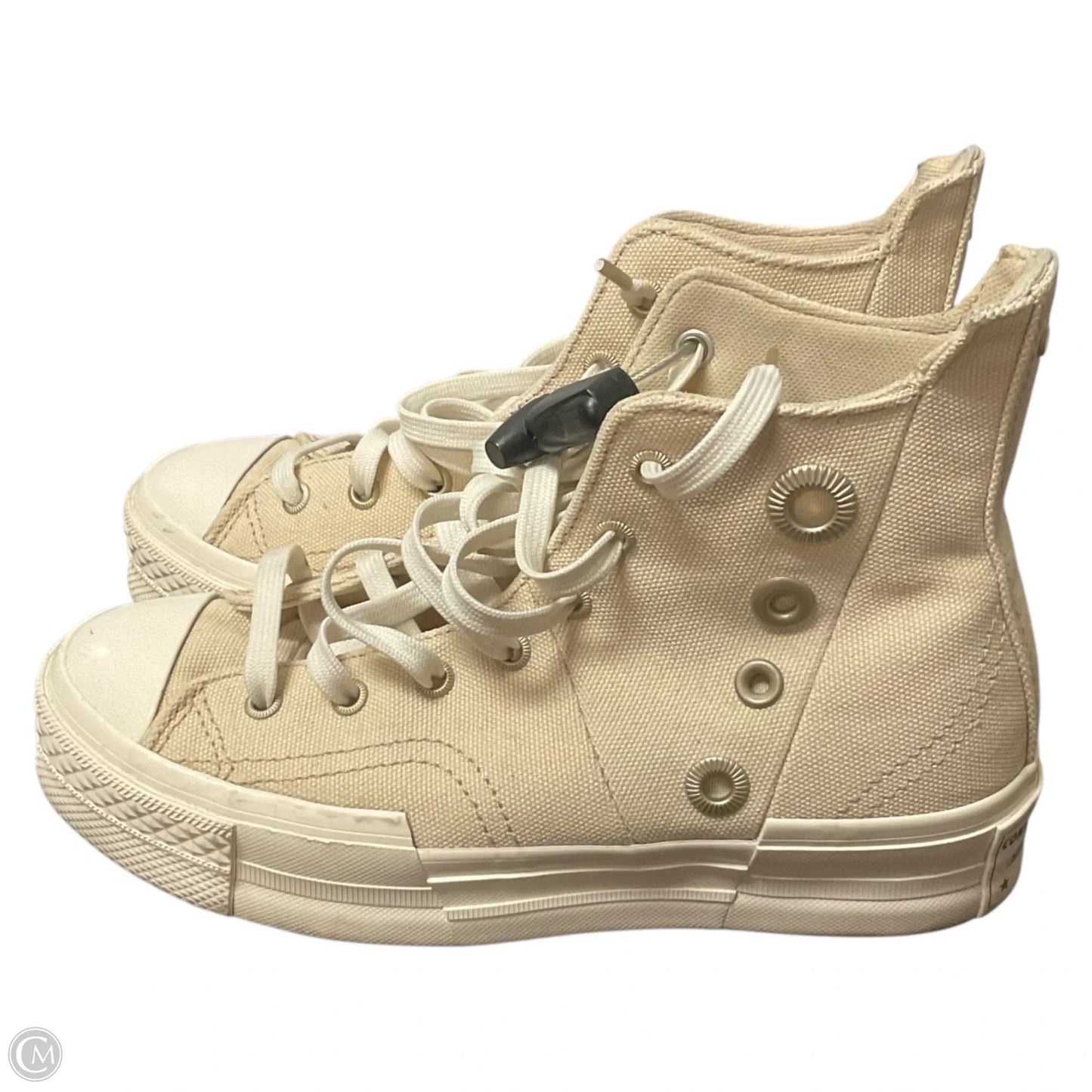 Shoes Sneakers By Converse In Cream, Size: 6.5
