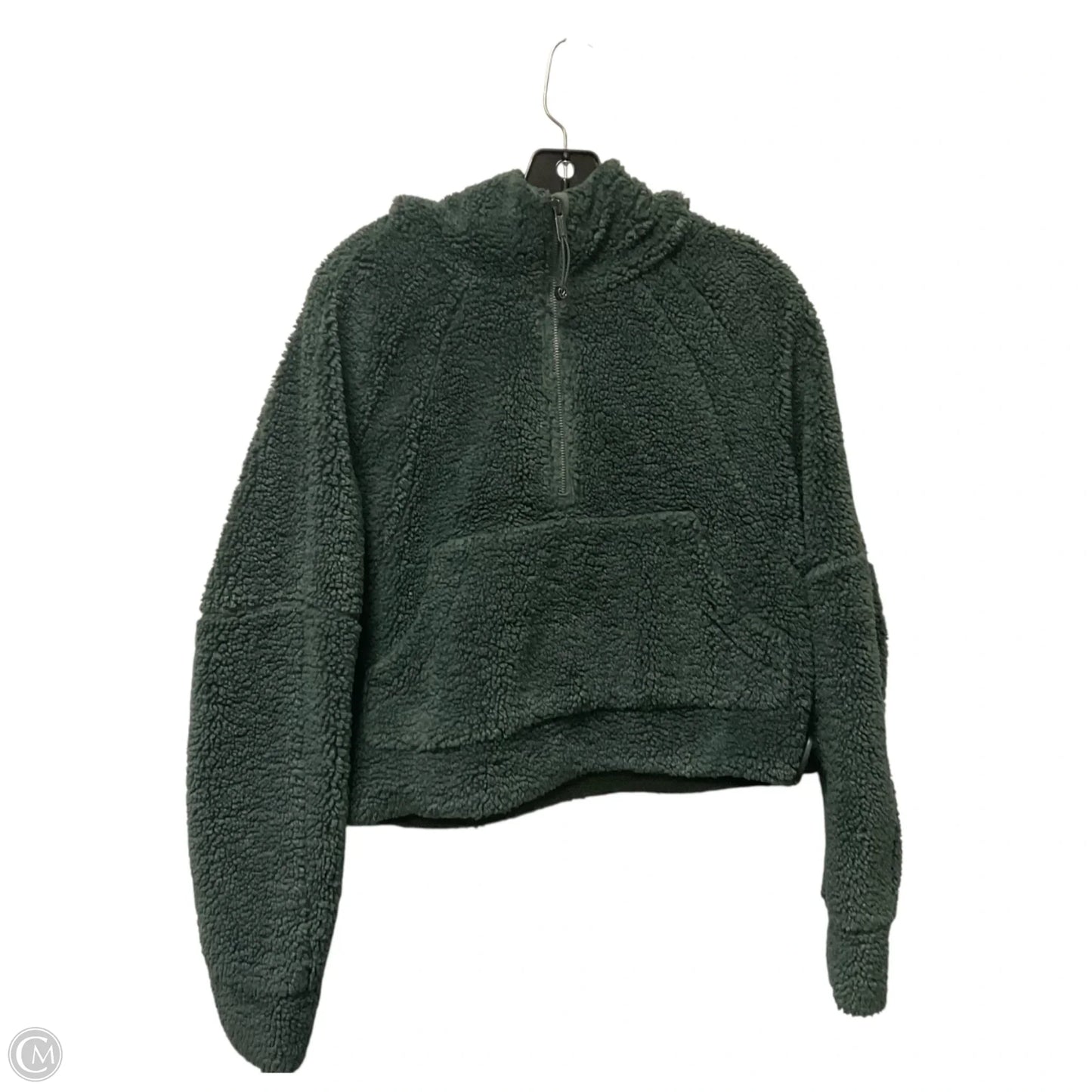 Athletic Jacket By Lululemon In Green, Size: Xs