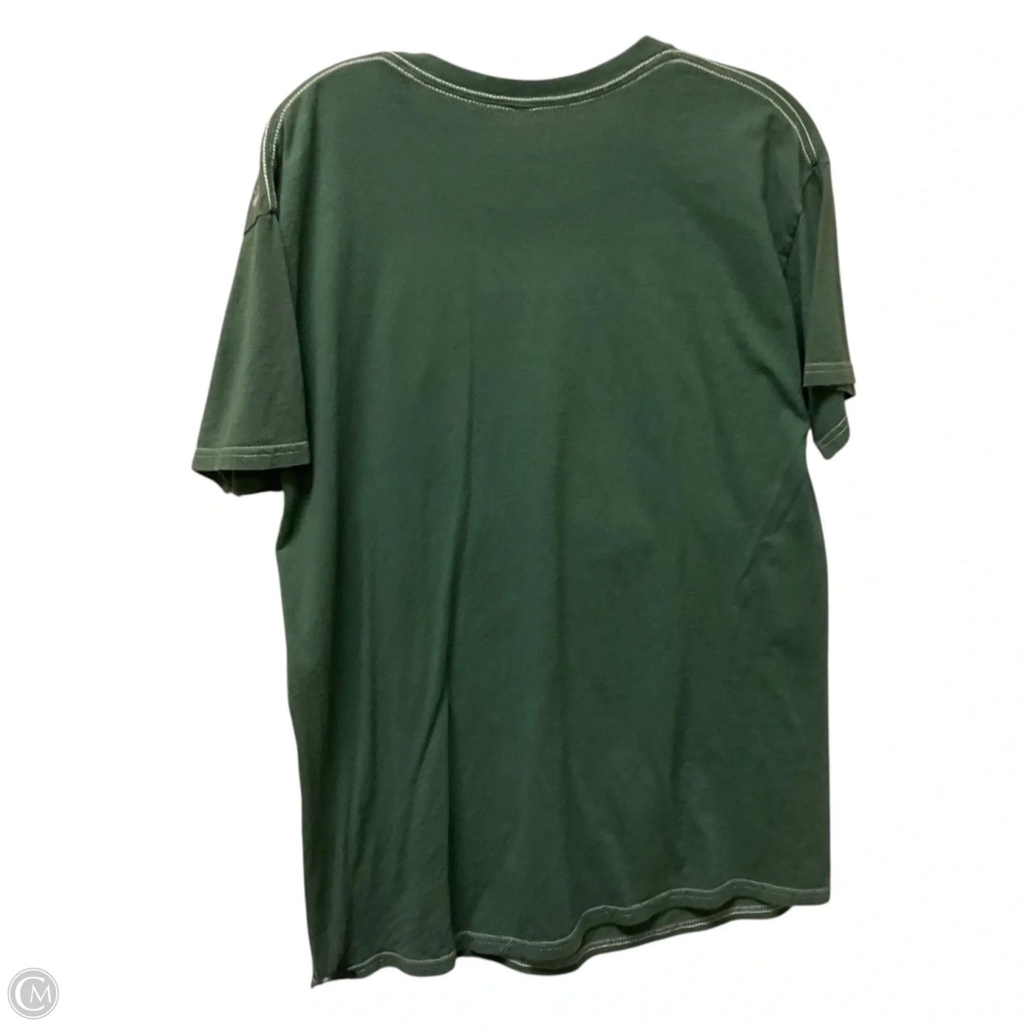 Top Short Sleeve Basic By Clothes Mentor In Green, Size: L