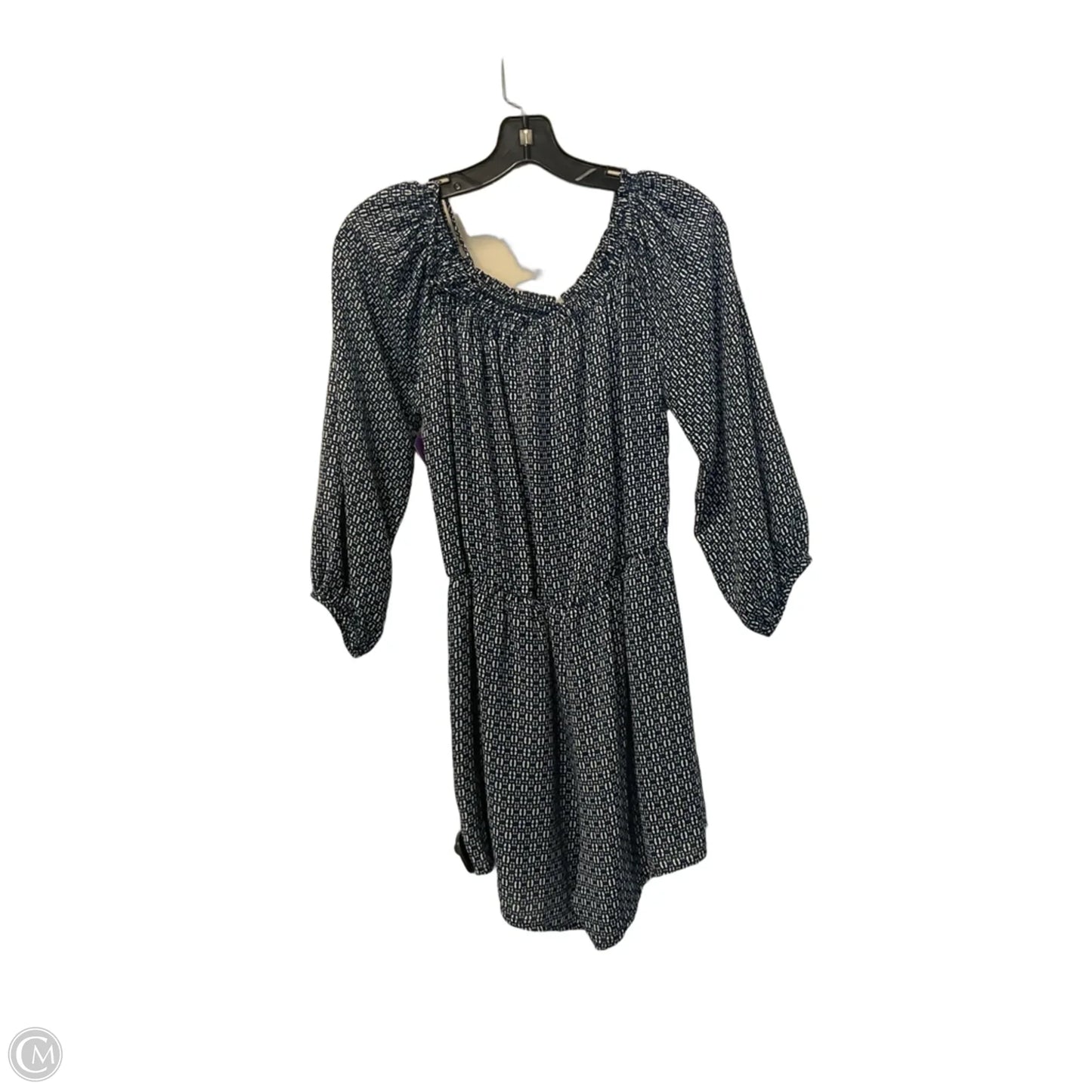 Romper By Everly In Blue & White, Size: L