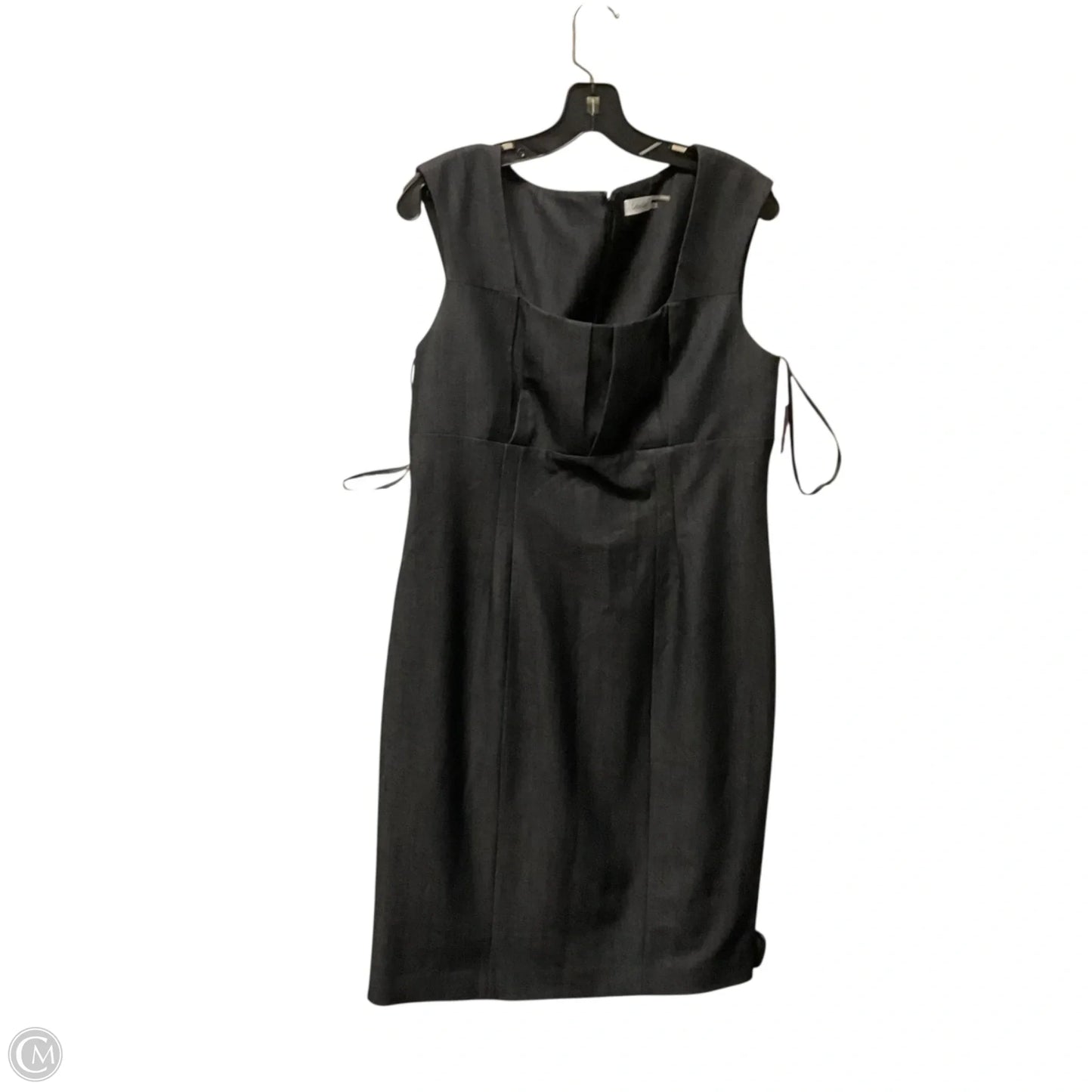 Dress Work By Calvin Klein In Black, Size: 12