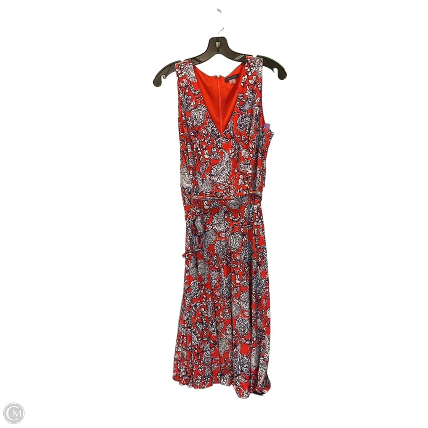Dress Casual Maxi By Tommy Hilfiger In Orange, Size: 10