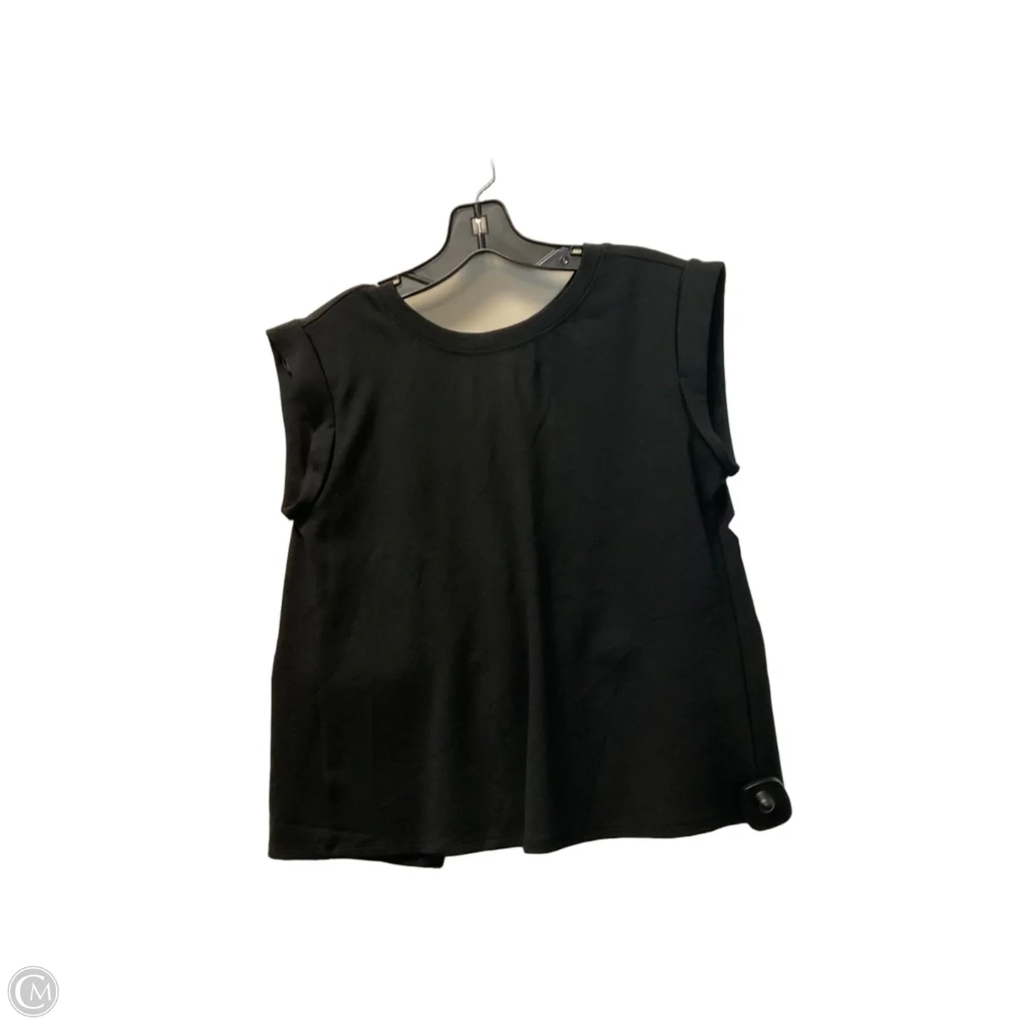 Top Sleeveless By W5 In Black, Size: M