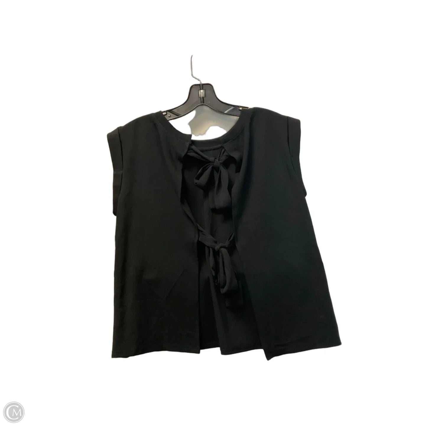 Top Sleeveless By W5 In Black, Size: M