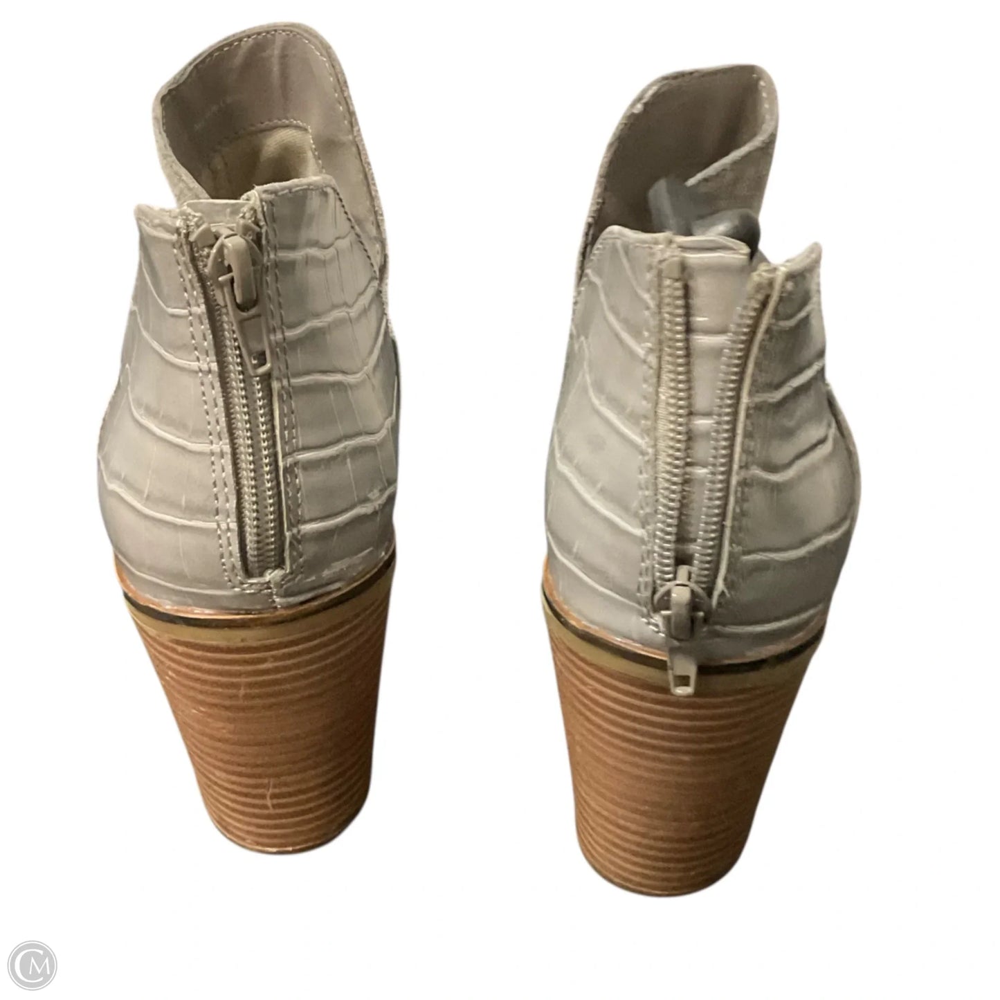 Boots Ankle Heels By Dolce Vita In Grey, Size: 10