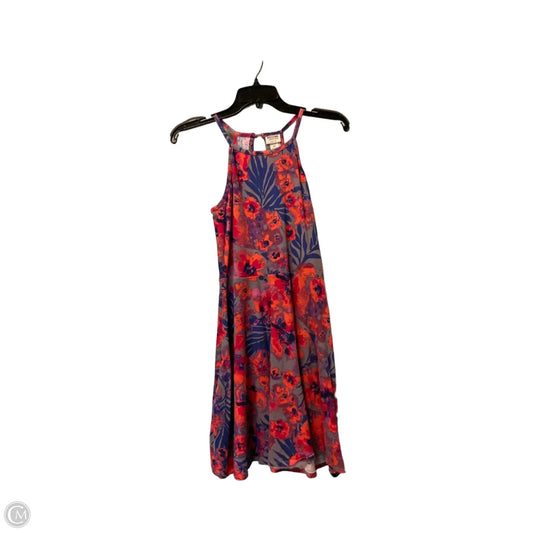 Dress Casual Midi By Mossimo In Multi-colored, Size: S