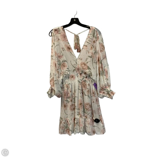 Dress Casual Midi By Lovestitch In Beige, Size: S