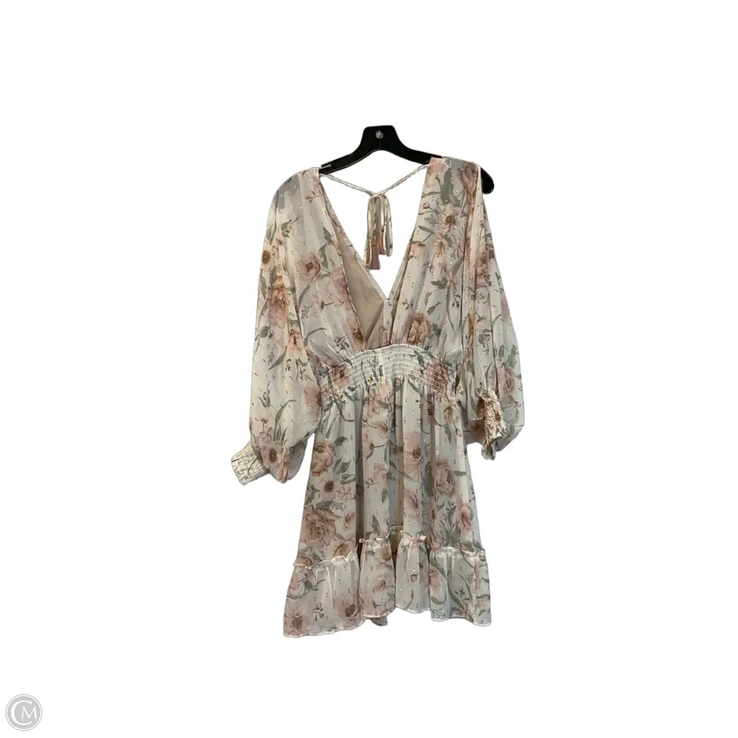 Dress Casual Midi By Lovestitch In Beige, Size: S